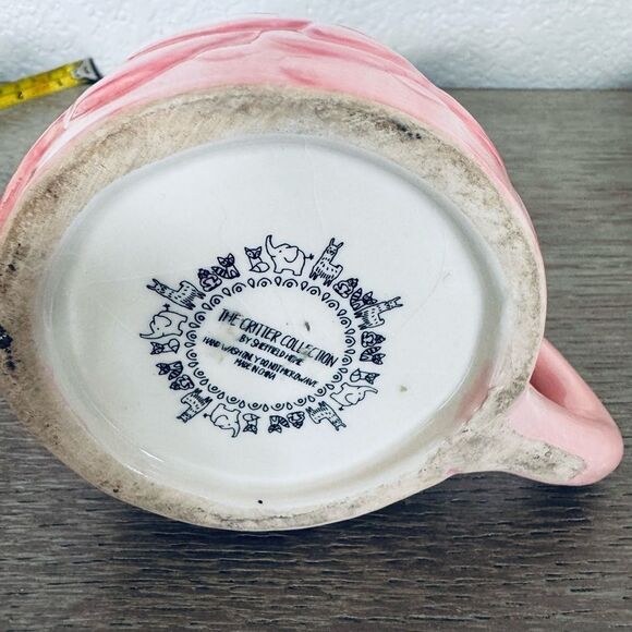 Flamingo The Critter Collection Sheffield Home Coffee Mug Cup Planter - Picture 5 of 5